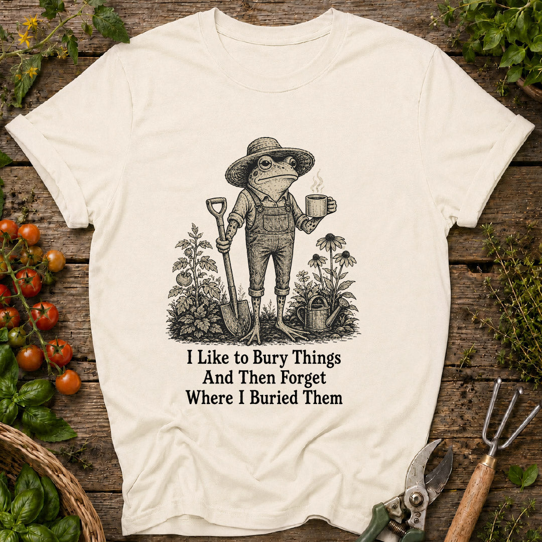 Frog Like to Bury T-Shirt