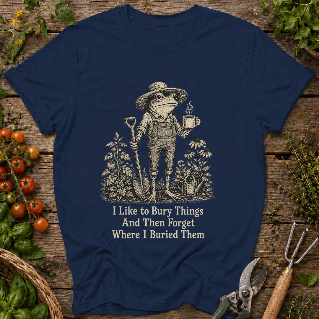 Frog Like to Bury T-Shirt