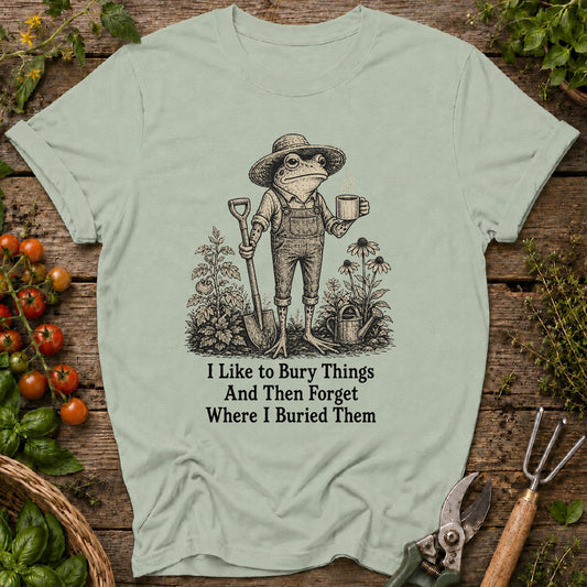 Frog Like to Bury T-Shirt
