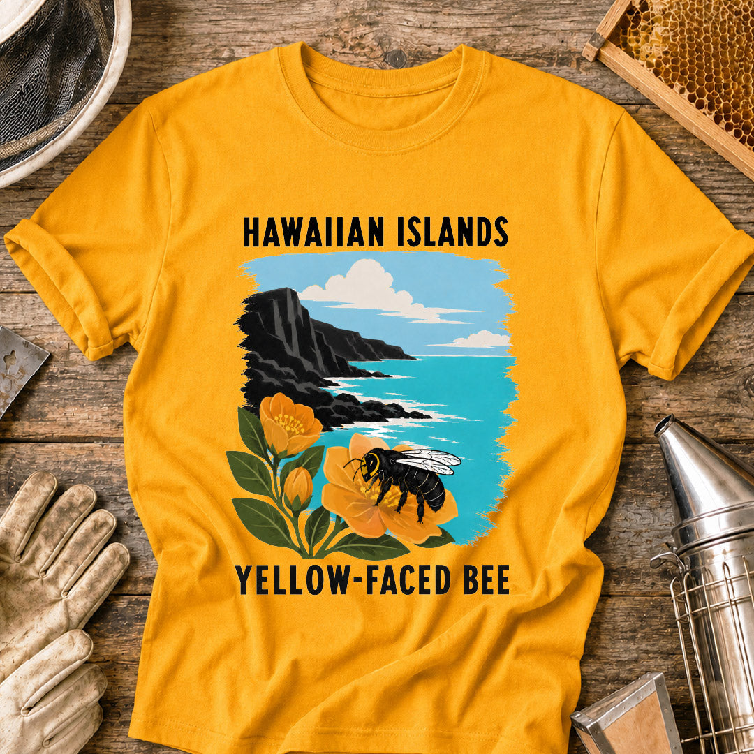 Hawaiian Yellow Faced Bee T-Shirt