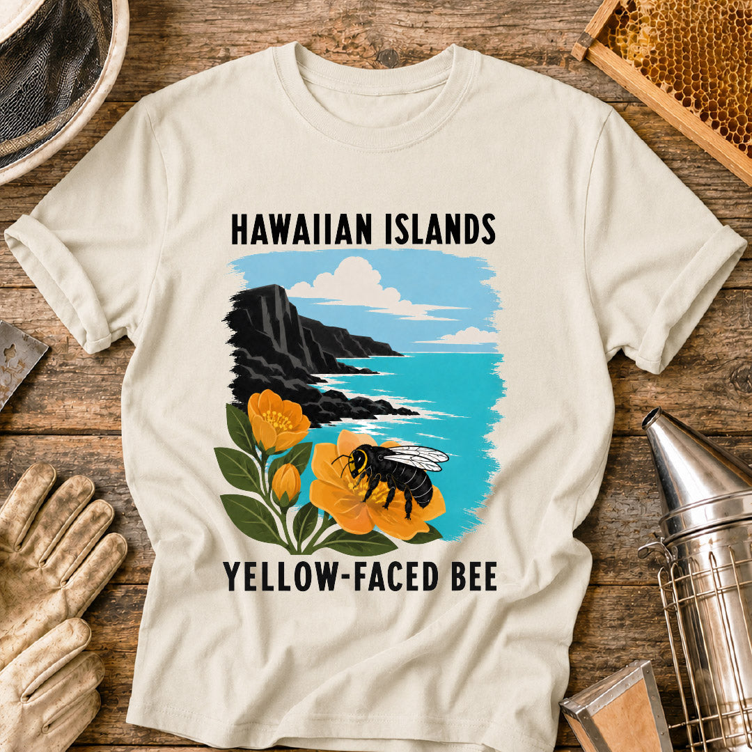 Hawaiian Yellow Faced Bee T-Shirt
