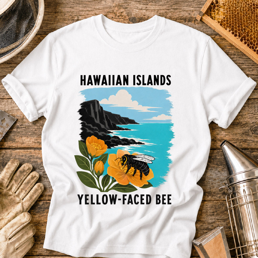 Hawaiian Yellow Faced Bee T-Shirt