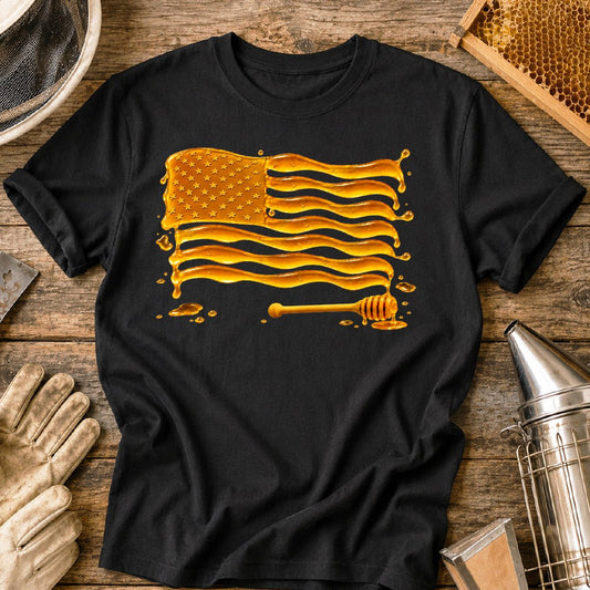 Gold Honey Flag T-Shirt