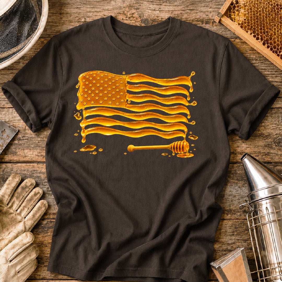 Gold Honey Flag T-Shirt