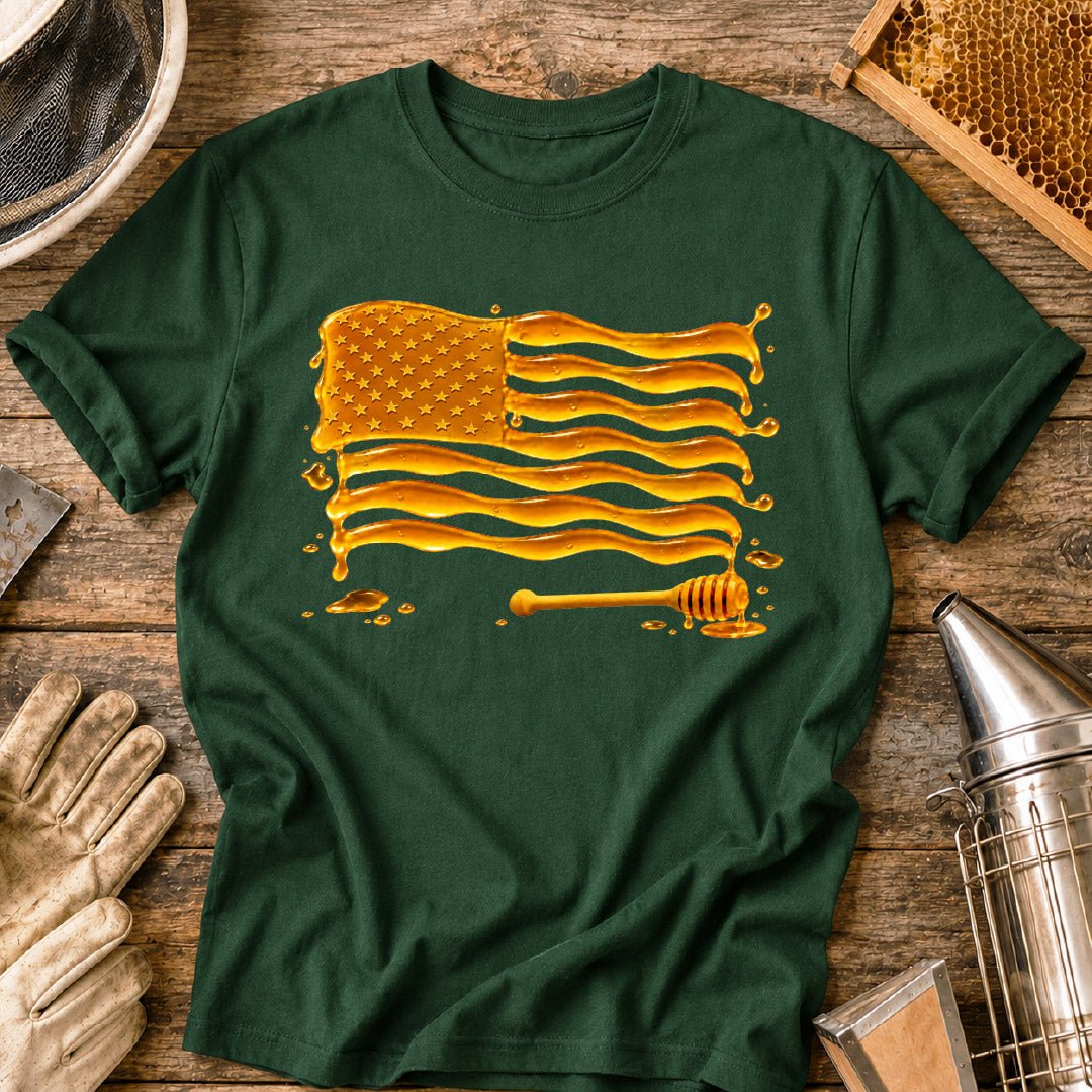 Gold Honey Flag T-Shirt