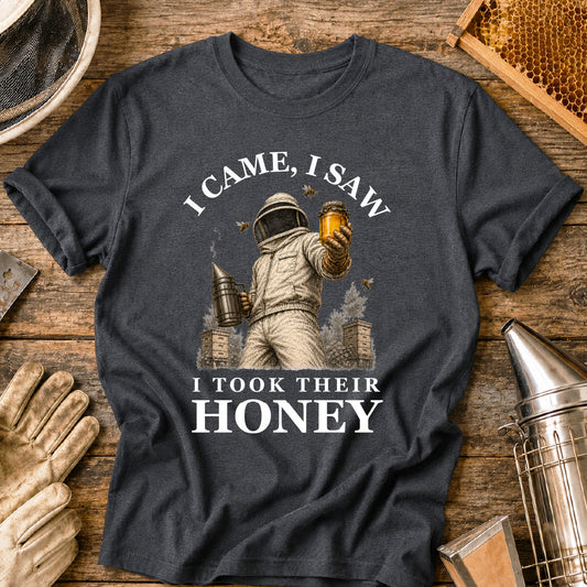 I Came I Saw I Took Their Honey T-Shirt