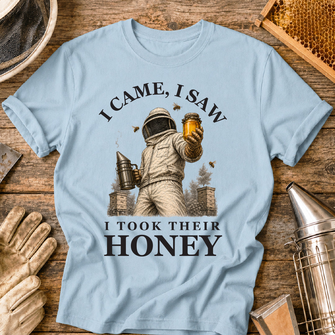 I Came I Saw I Took Their Honey T-Shirt