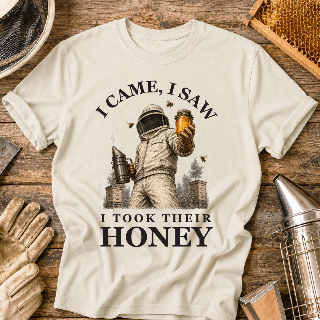 I Came I Saw I Took Their Honey T-Shirt
