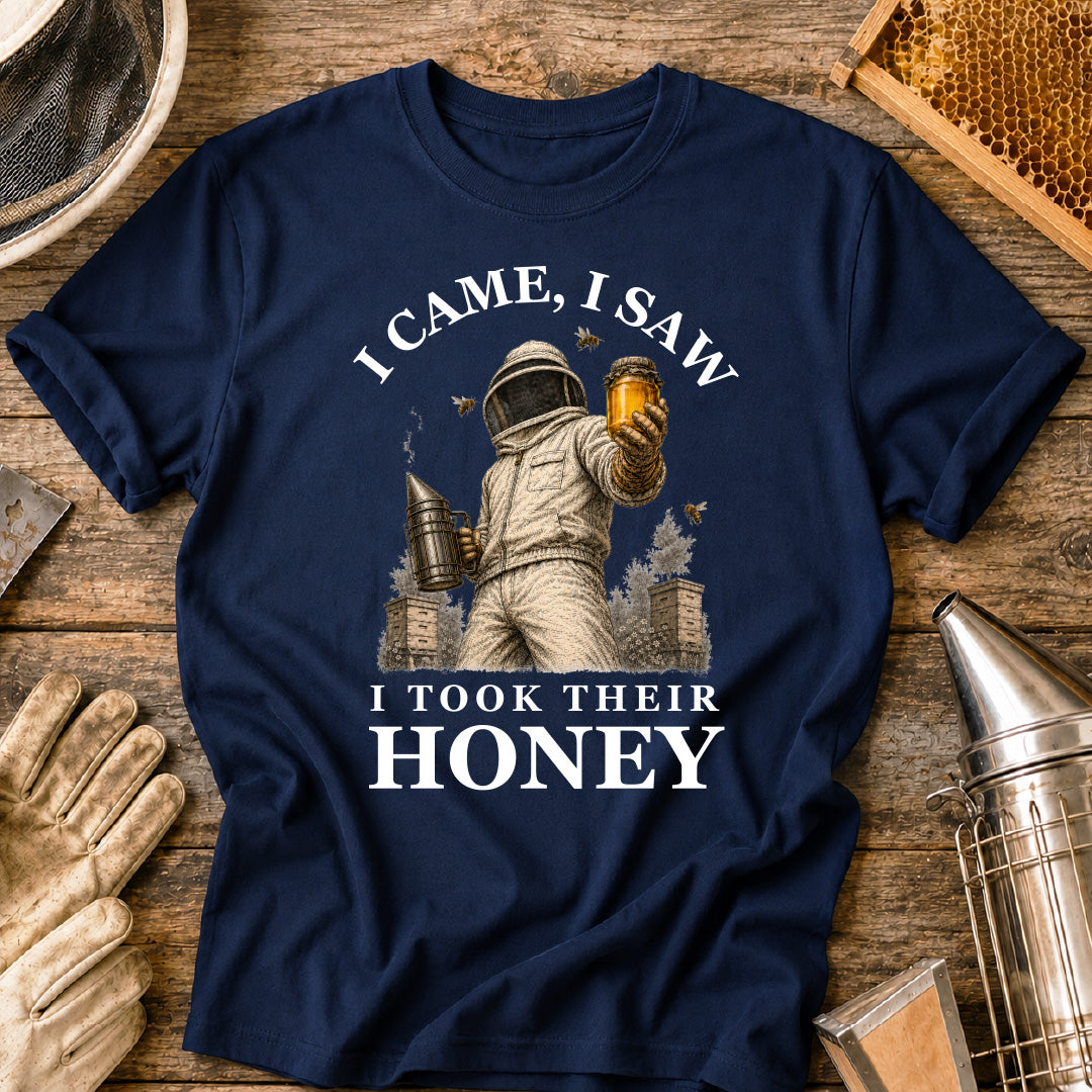 I Came I Saw I Took Their Honey T-Shirt