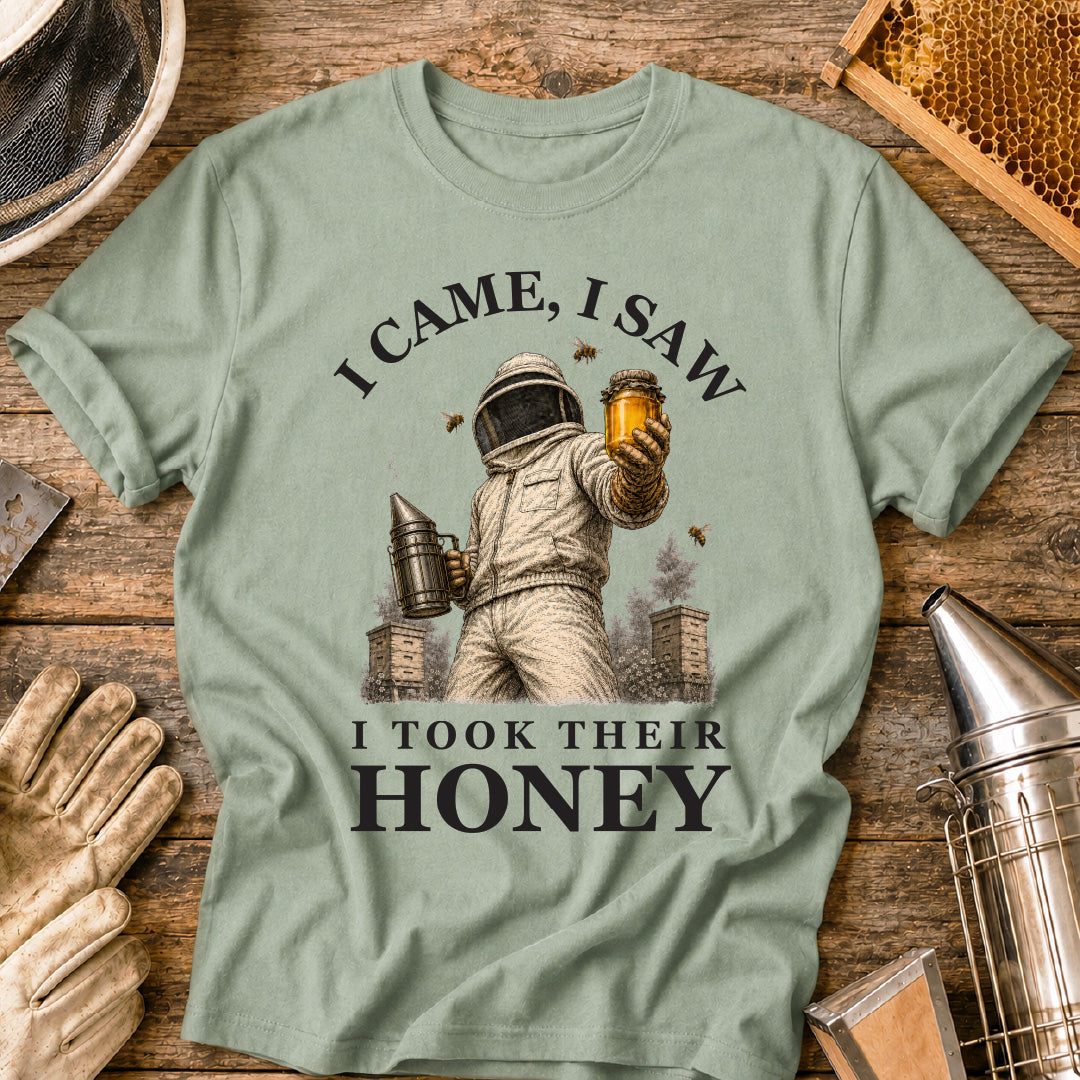 I Came I Saw I Took Their Honey T-Shirt