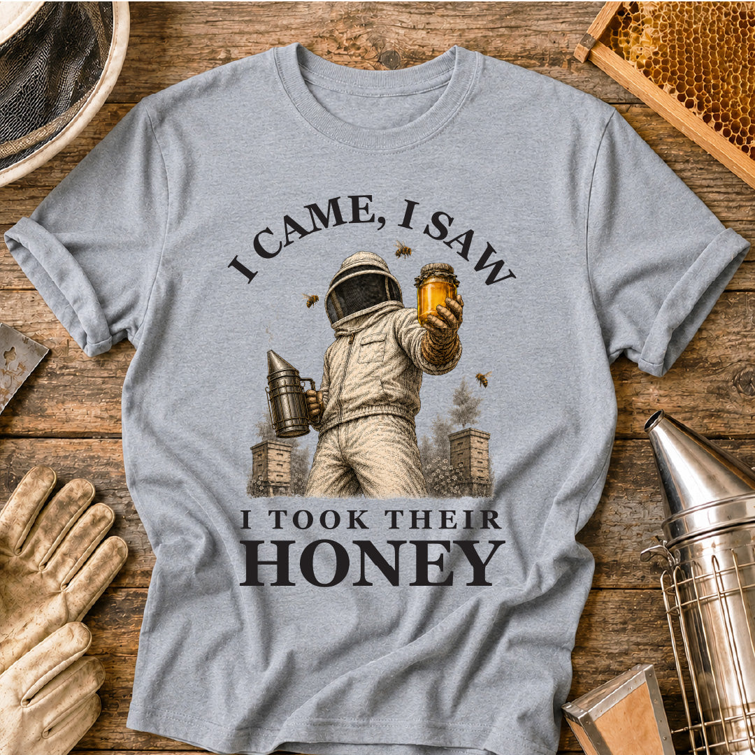 I Came I Saw I Took Their Honey T-Shirt