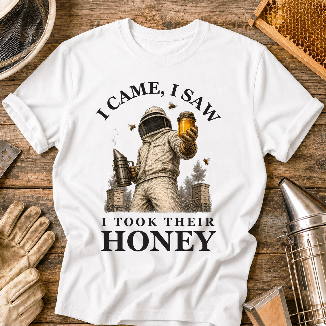 I Came I Saw I Took Their Honey T-Shirt