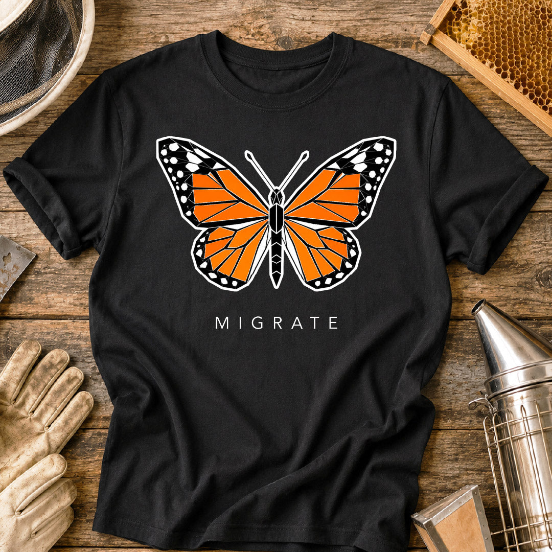 Migrate Monarch Butterfly T-Shirt