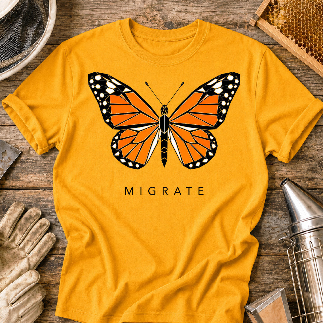Migrate Monarch Butterfly T-Shirt