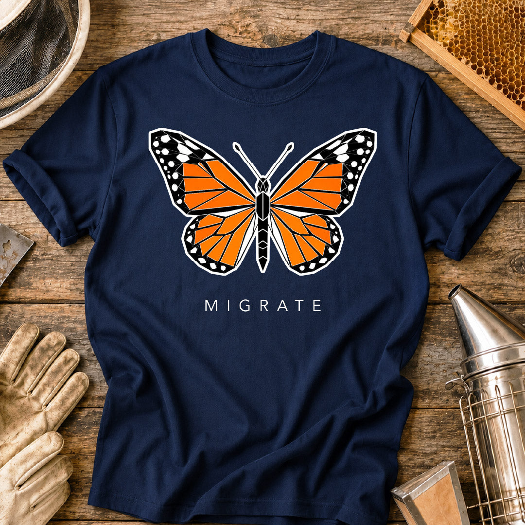 Migrate Monarch Butterfly T-Shirt