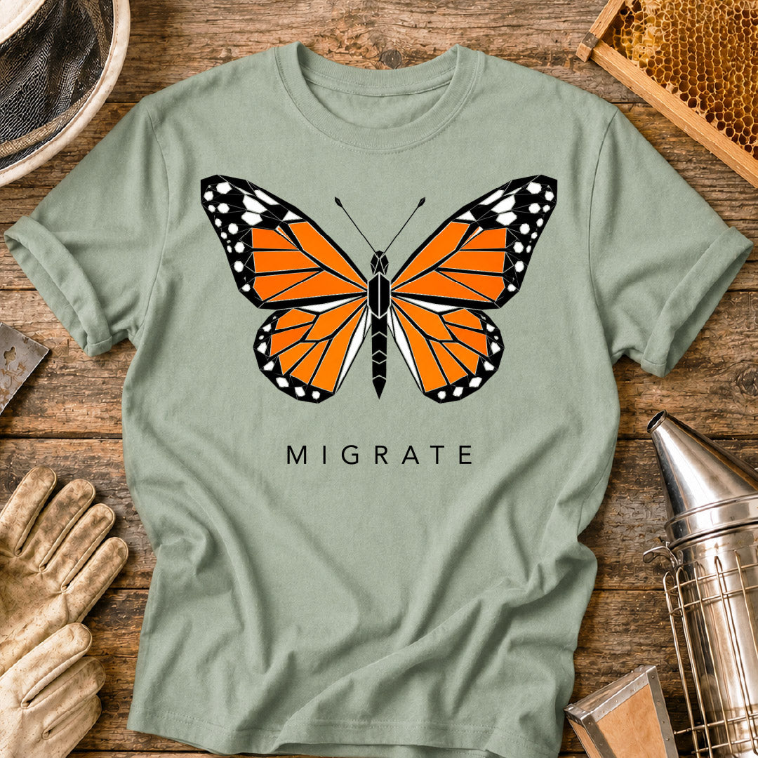 Migrate Monarch Butterfly T-Shirt