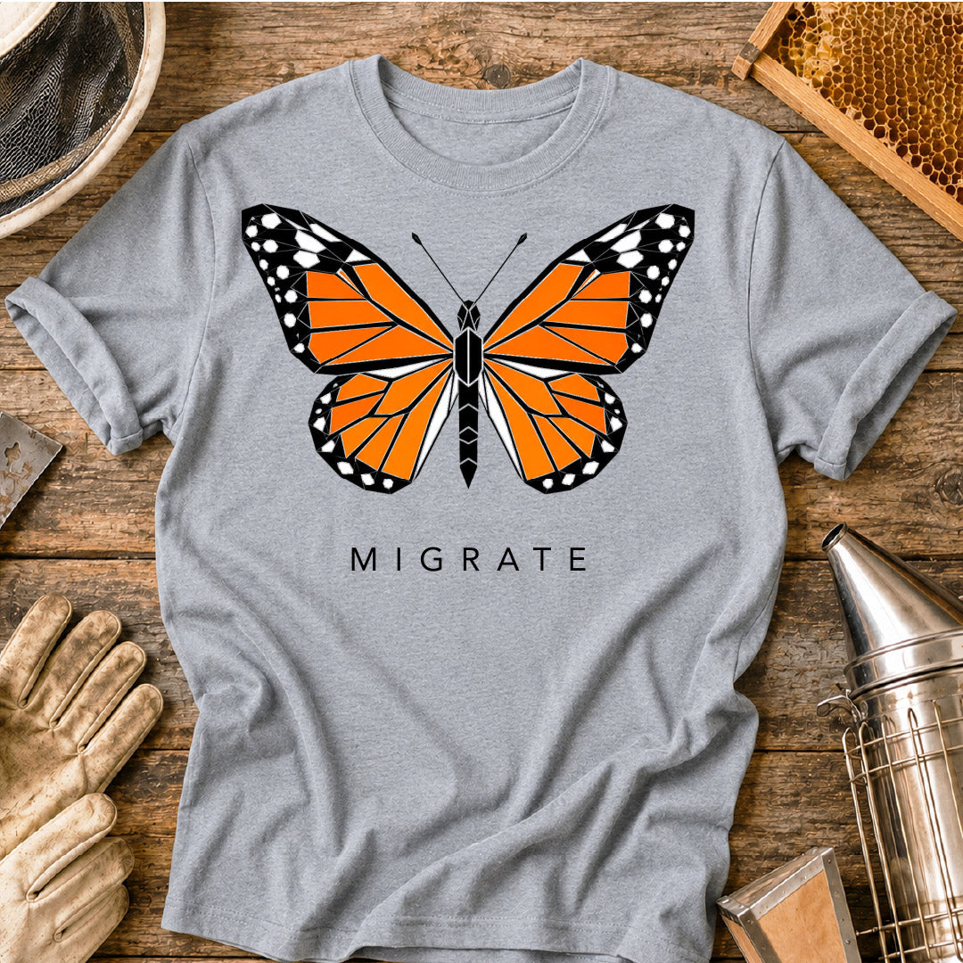 Migrate Monarch Butterfly T-Shirt