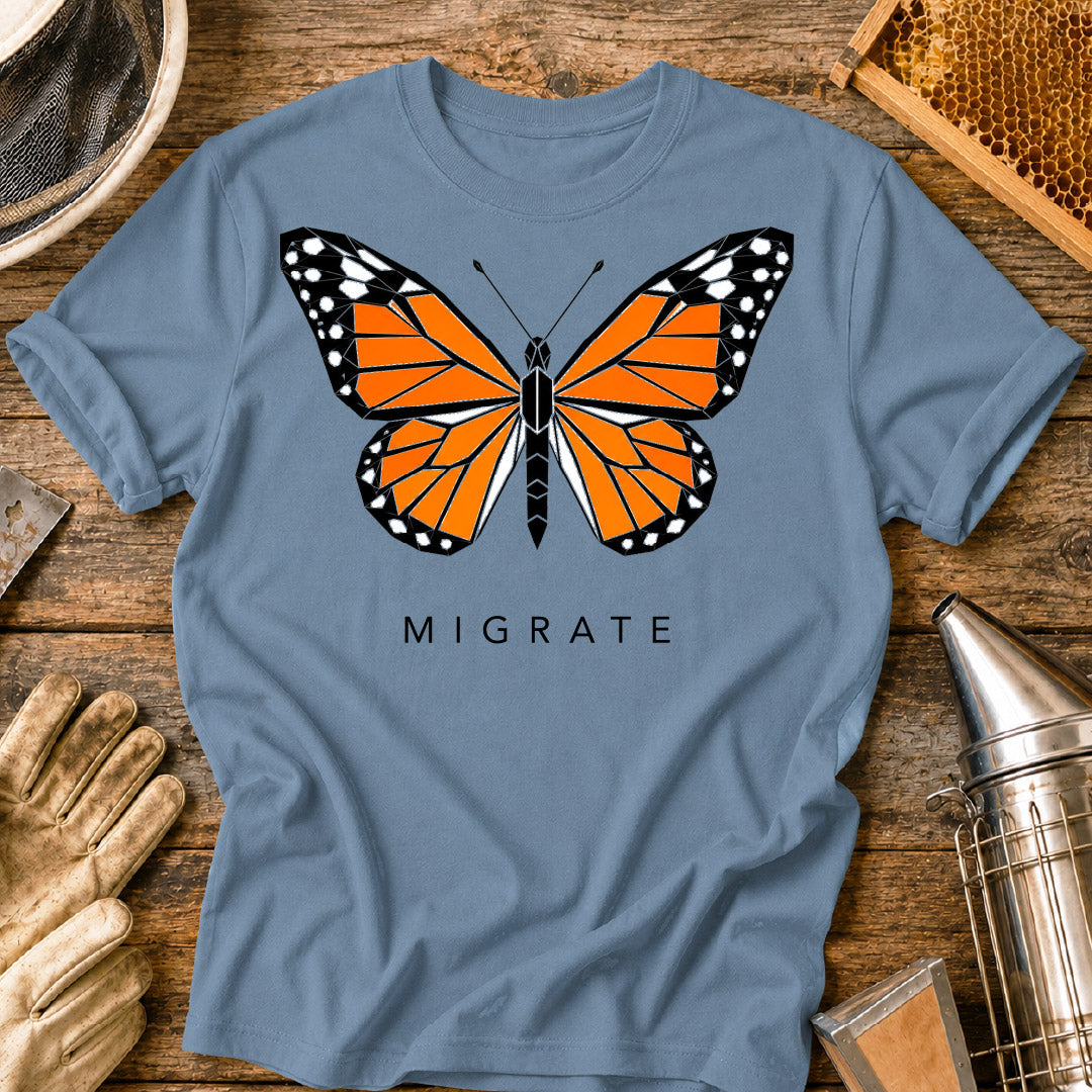 Migrate Monarch Butterfly T-Shirt