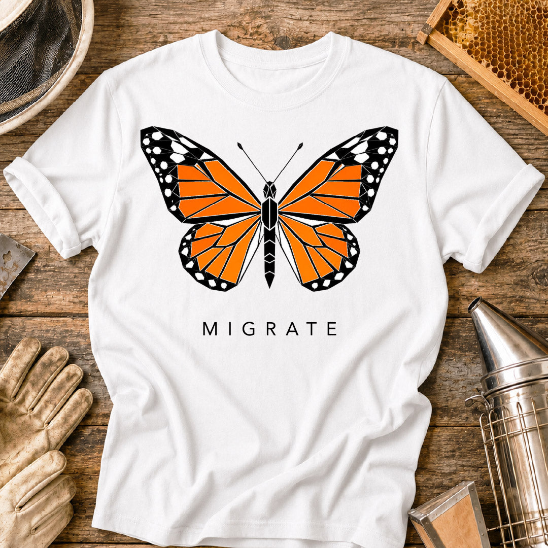 Migrate Monarch Butterfly T-Shirt