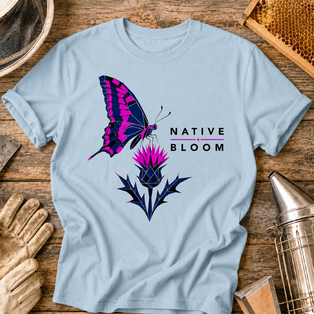 Native Bloom Butterfly Pollinator T-Shirt