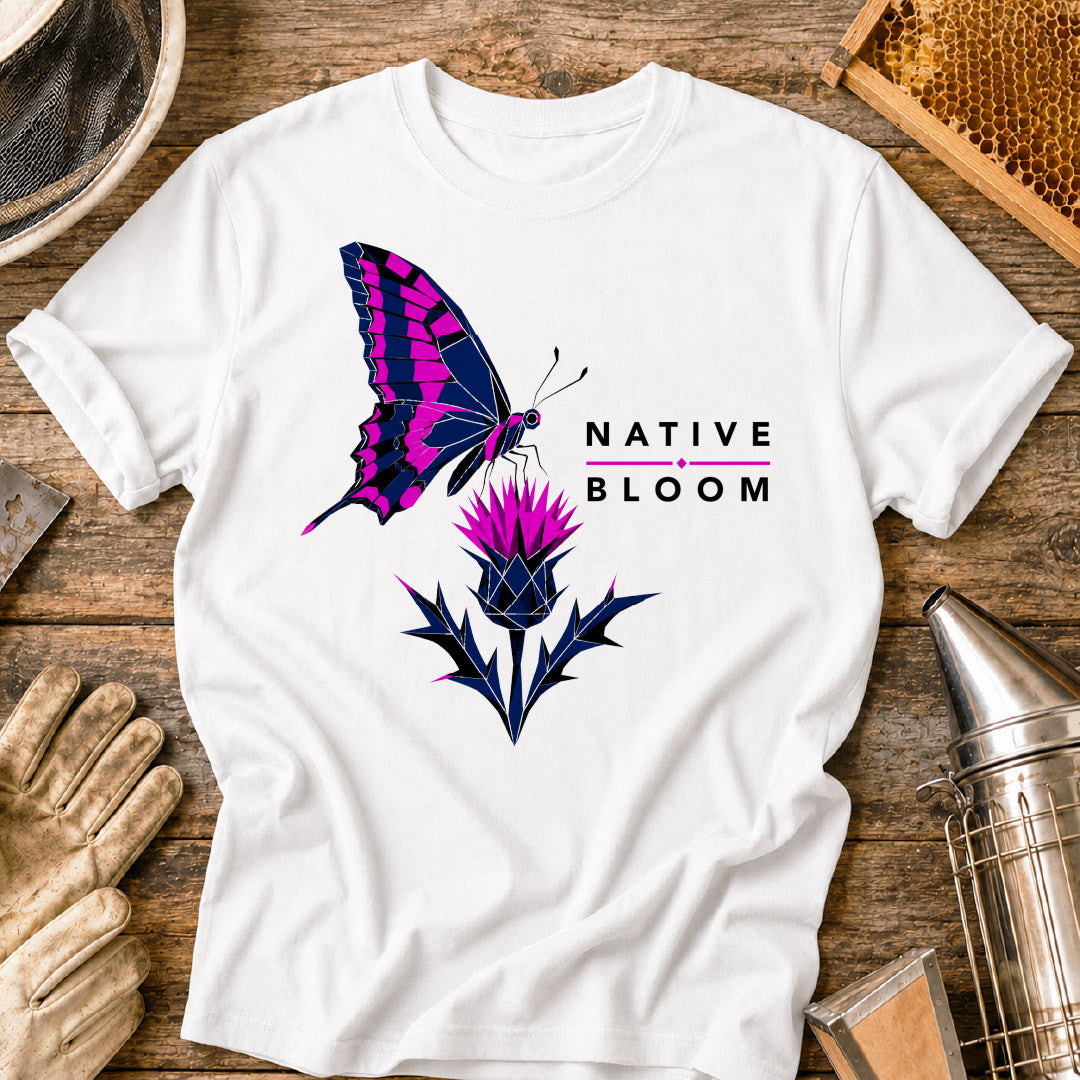 Native Bloom Butterfly Pollinator T-Shirt