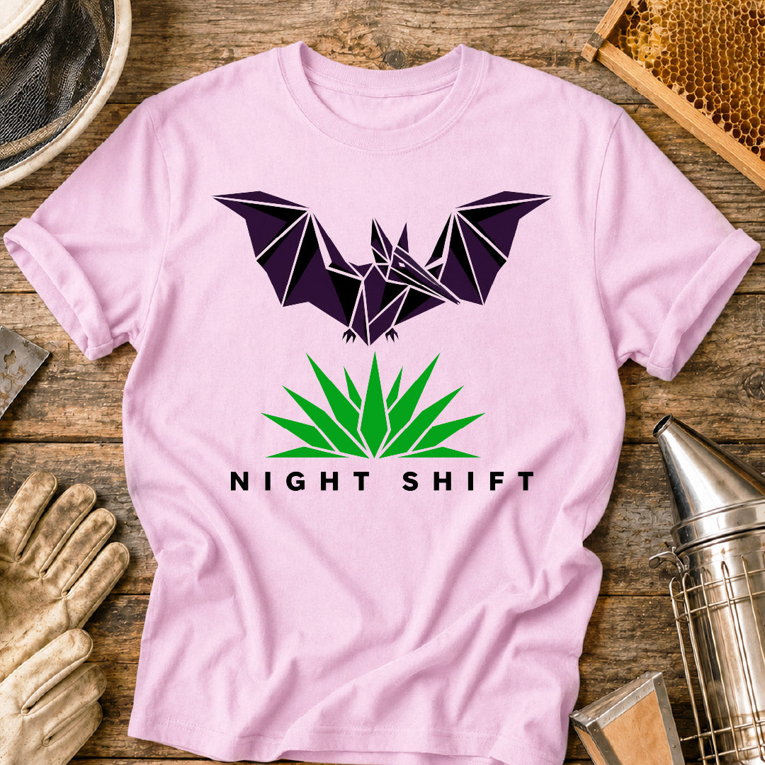 Night Shift Bat Pollinator T-Shirt