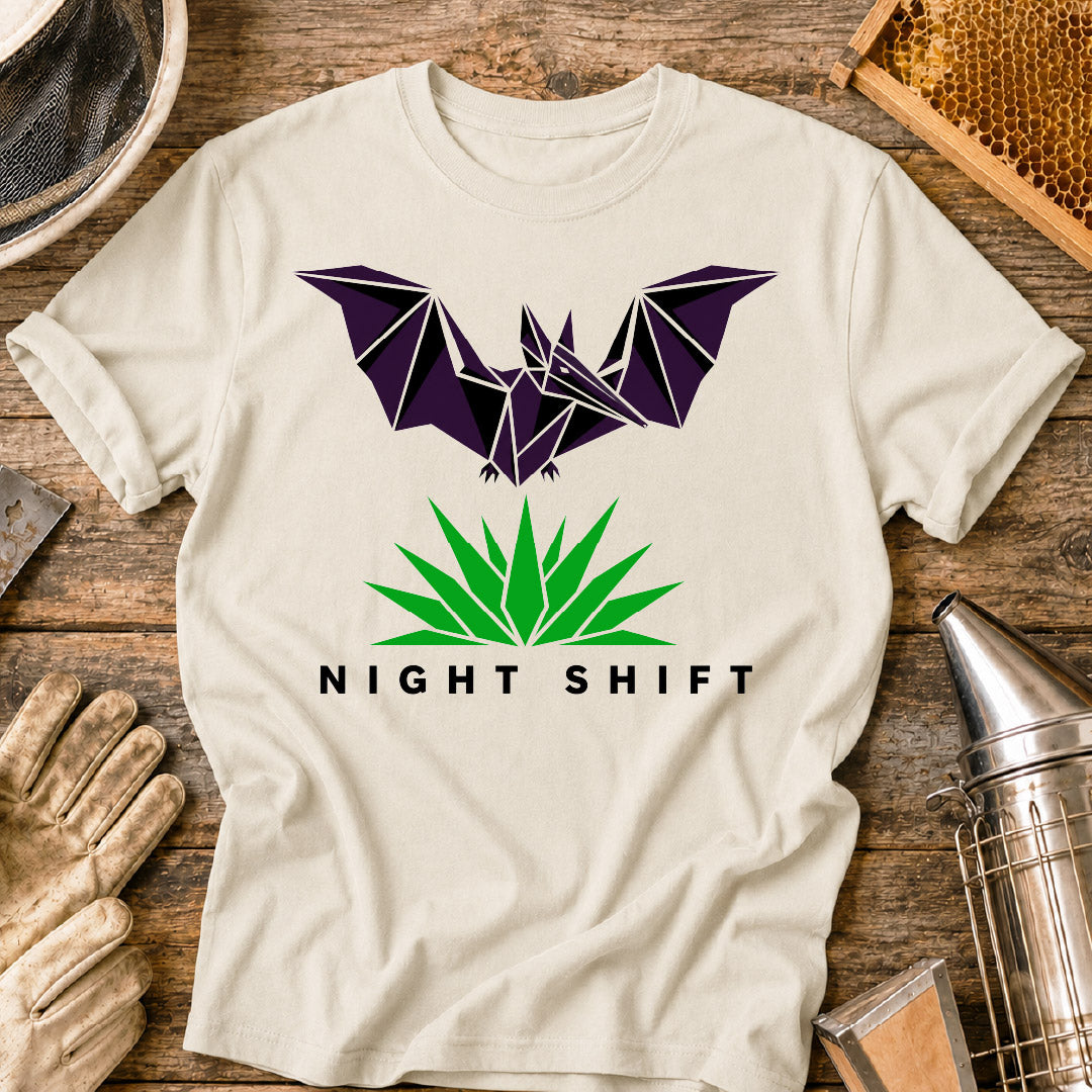 Night Shift Bat Pollinator T-Shirt