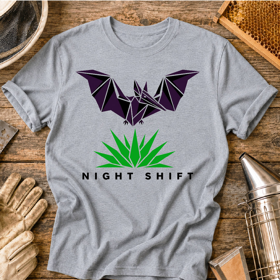 Night Shift Bat Pollinator T-Shirt