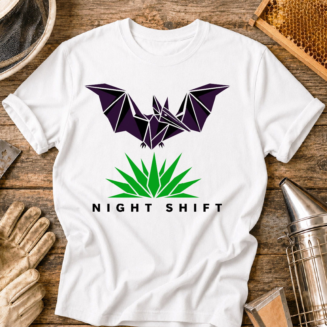Night Shift Bat Pollinator T-Shirt