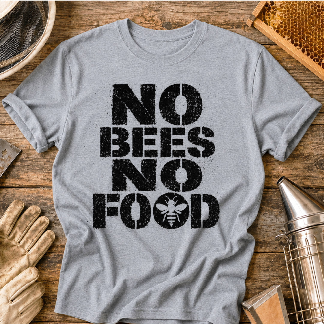 No Bees, No Food T-Shirt