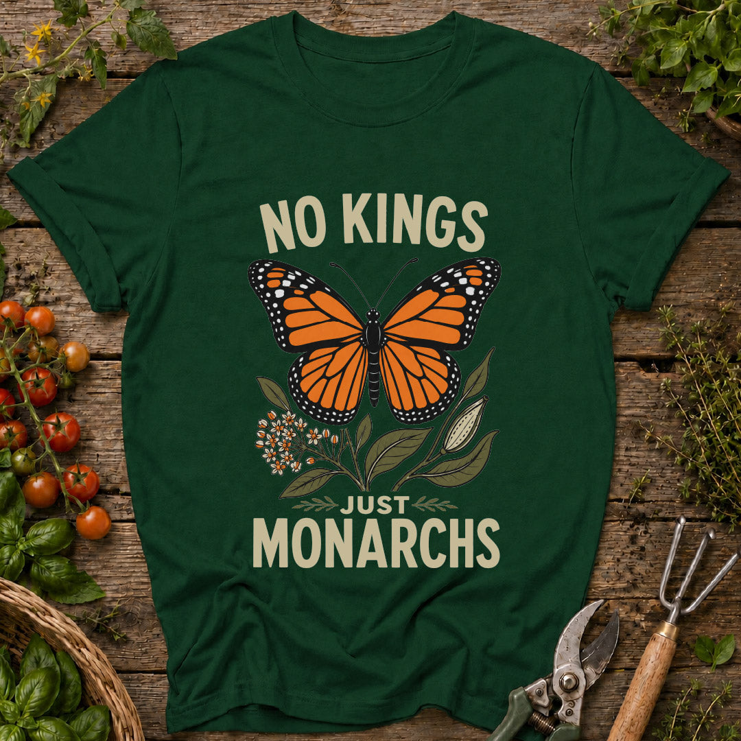 No Kings, Just Monarchs T-Shirt