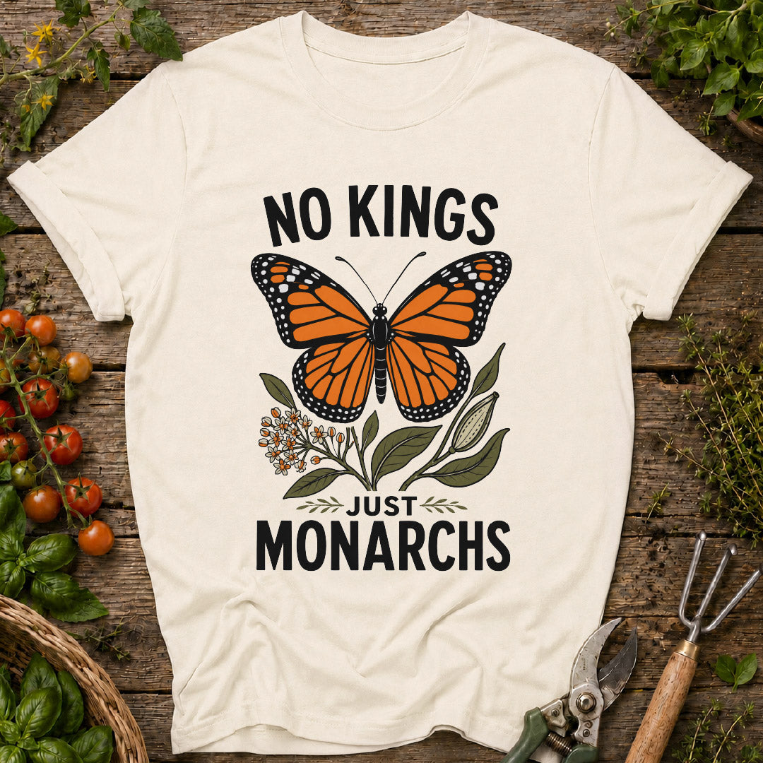 No Kings, Just Monarchs T-Shirt
