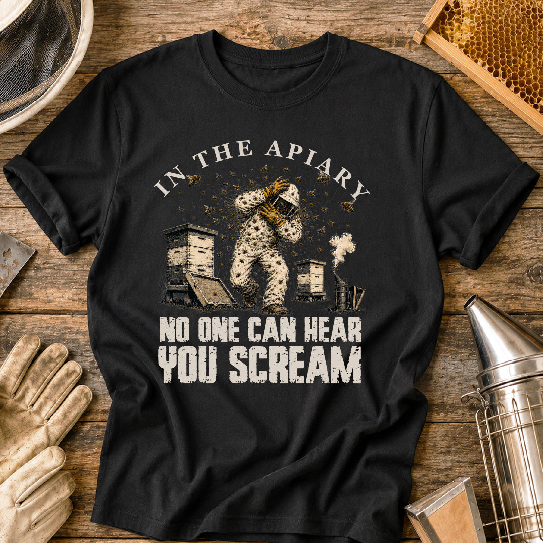 In The Apiary No One Can Hear You Scream T-Shirt
