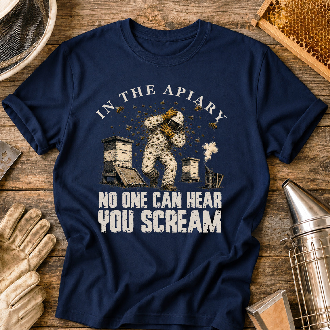 In The Apiary No One Can Hear You Scream T-Shirt