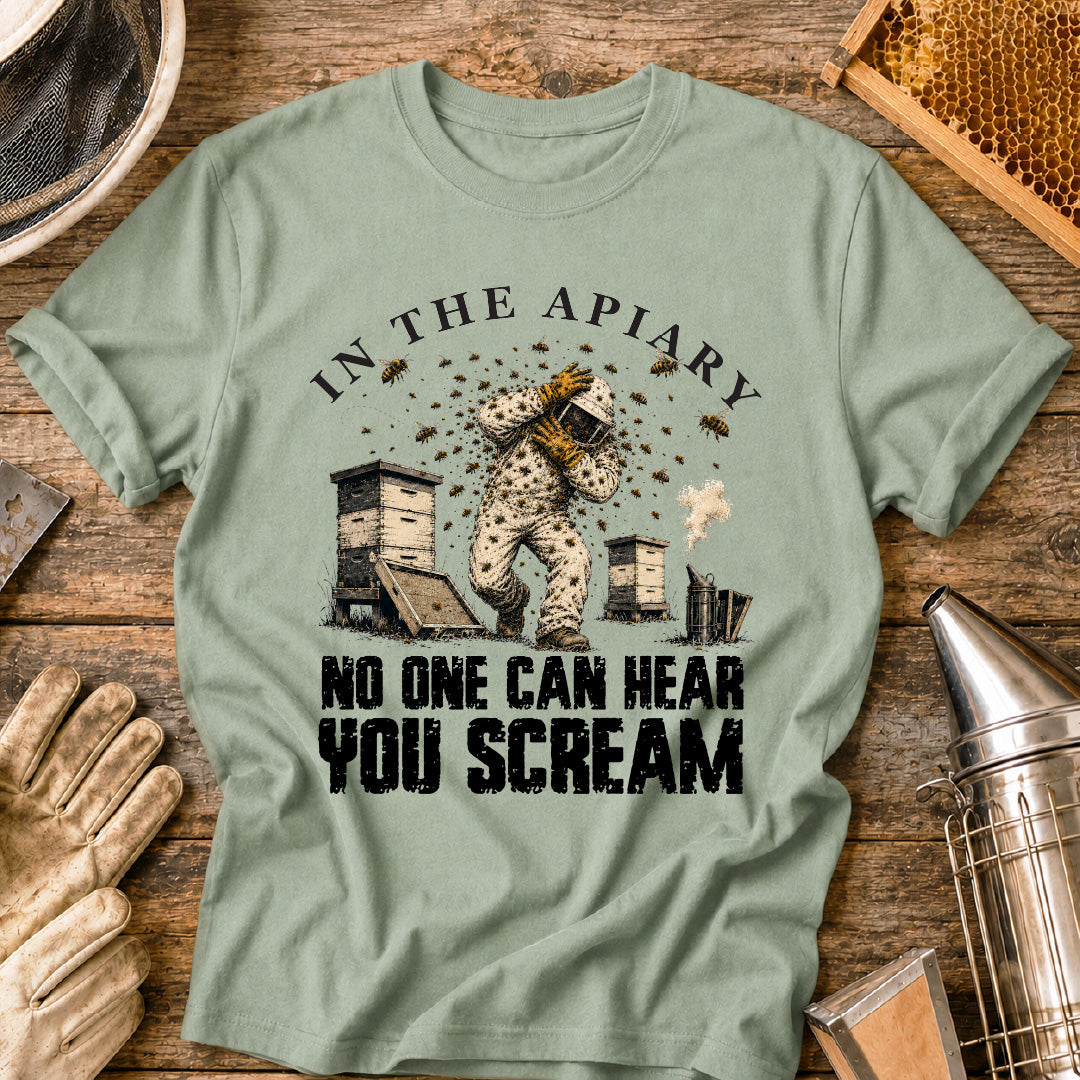 In The Apiary No One Can Hear You Scream T-Shirt