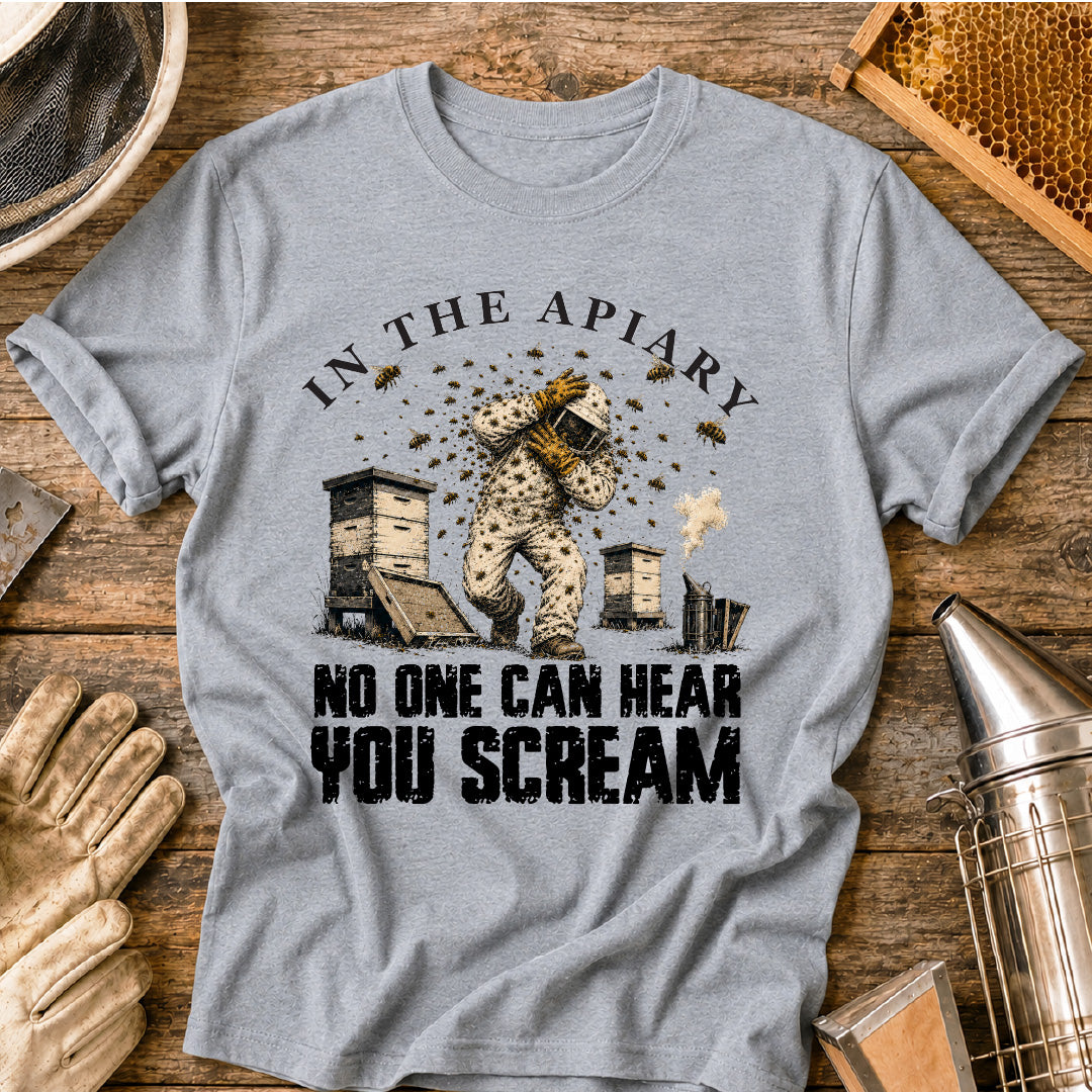 In The Apiary No One Can Hear You Scream T-Shirt