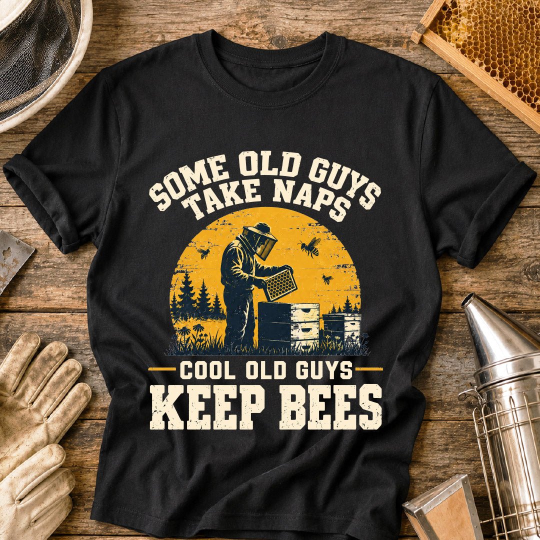 Old Guys Keep Bees T-Shirt