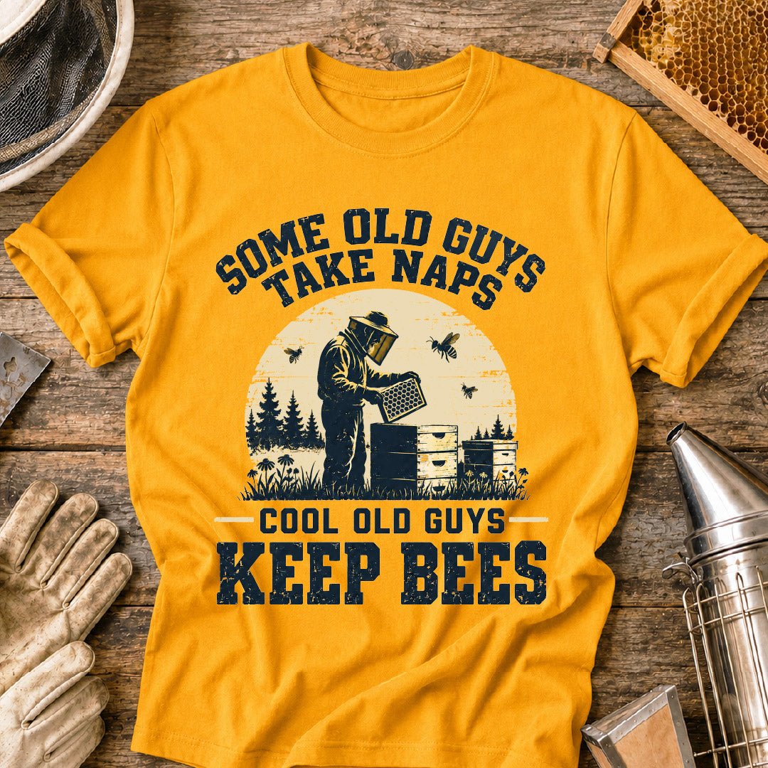 Old Guys Keep Bees T-Shirt