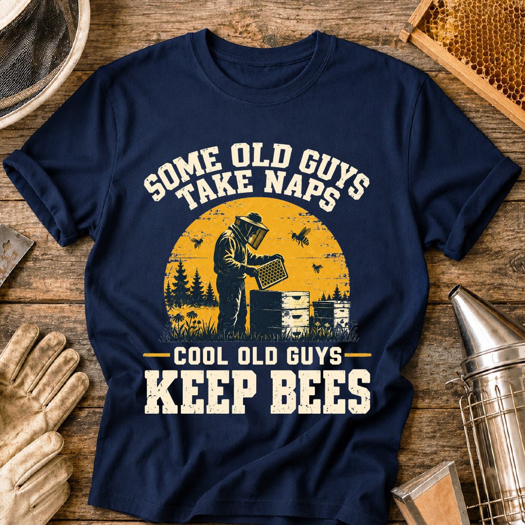 Old Guys Keep Bees T-Shirt