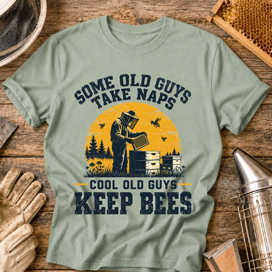 Old Guys Keep Bees T-Shirt