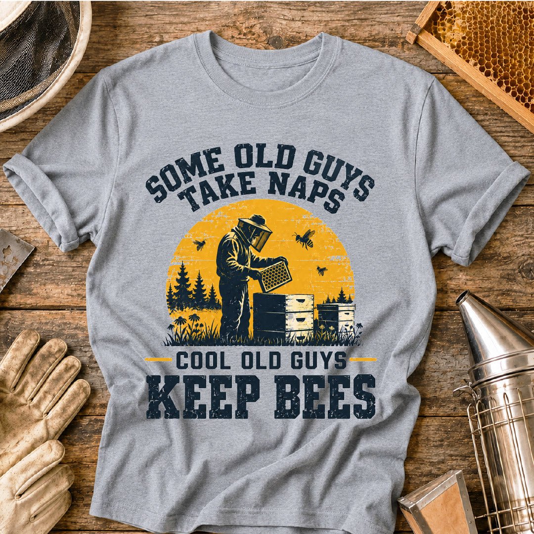 Old Guys Keep Bees T-Shirt