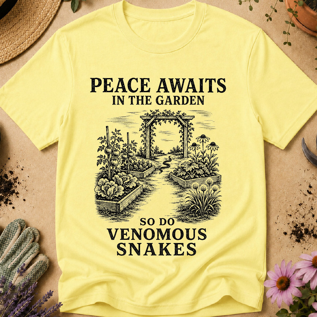 Peace Awaits in the Garden T-Shirt