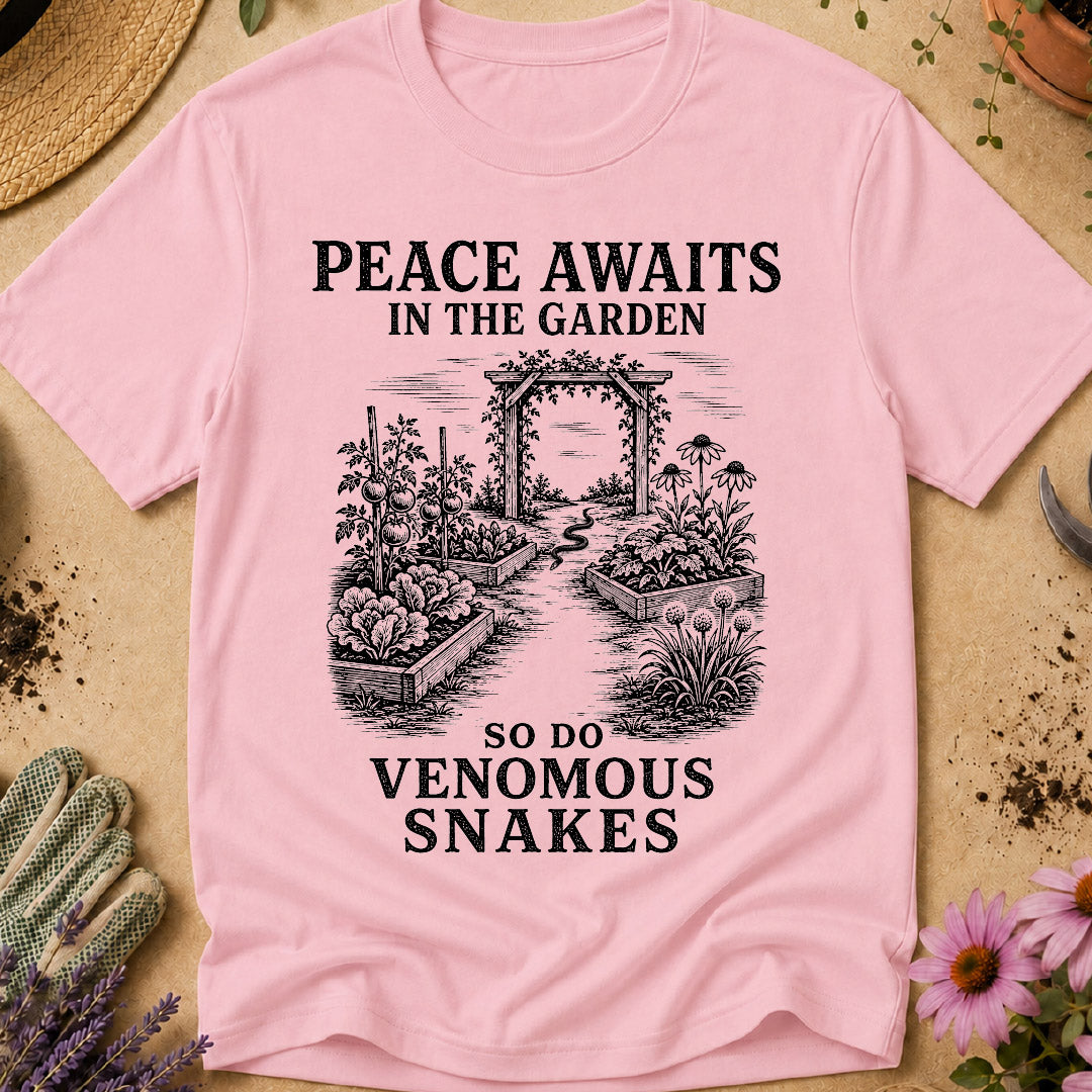 Peace Awaits in the Garden T-Shirt