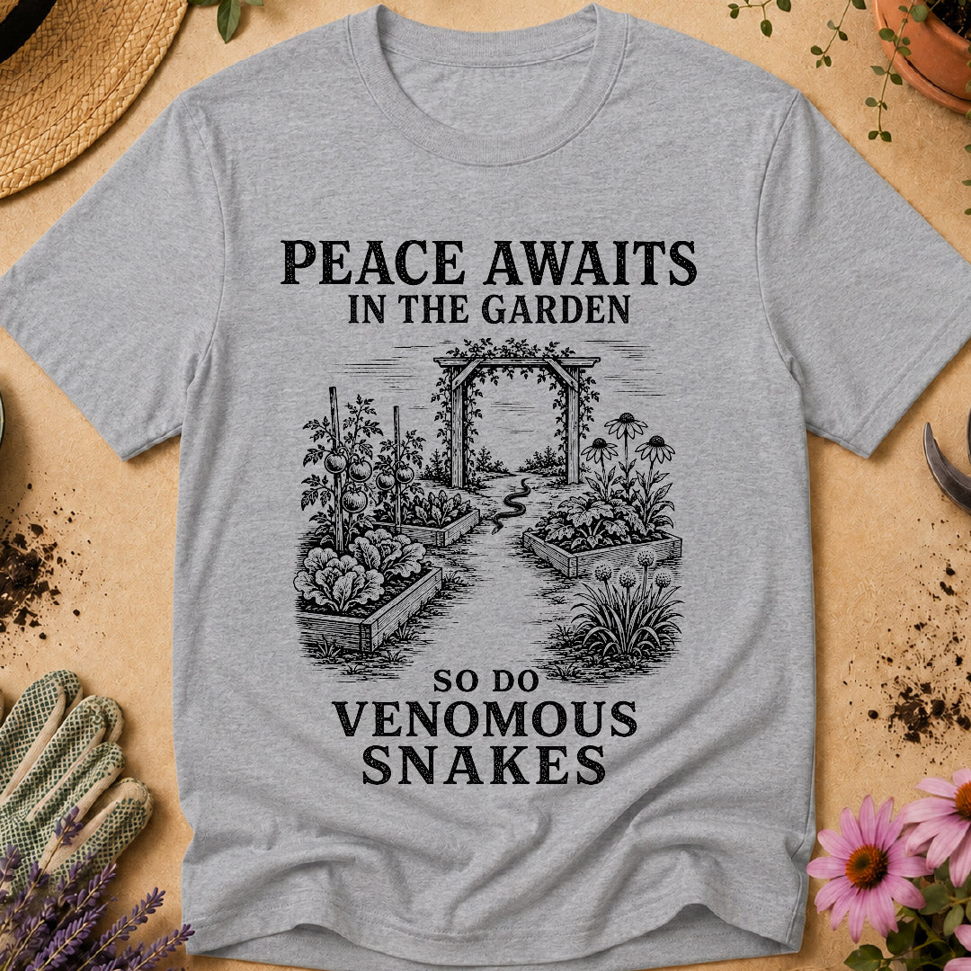 Peace Awaits in the Garden T-Shirt