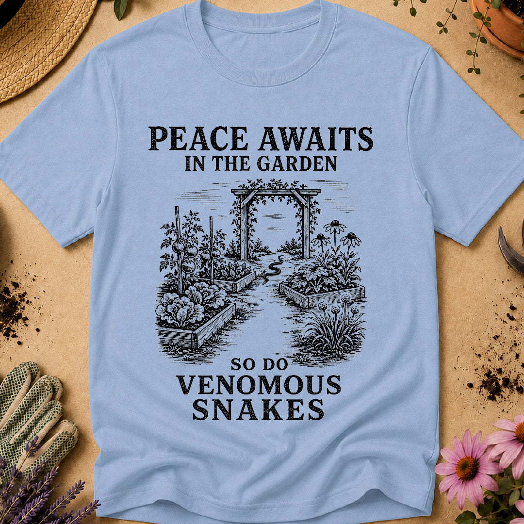 Peace Awaits in the Garden T-Shirt