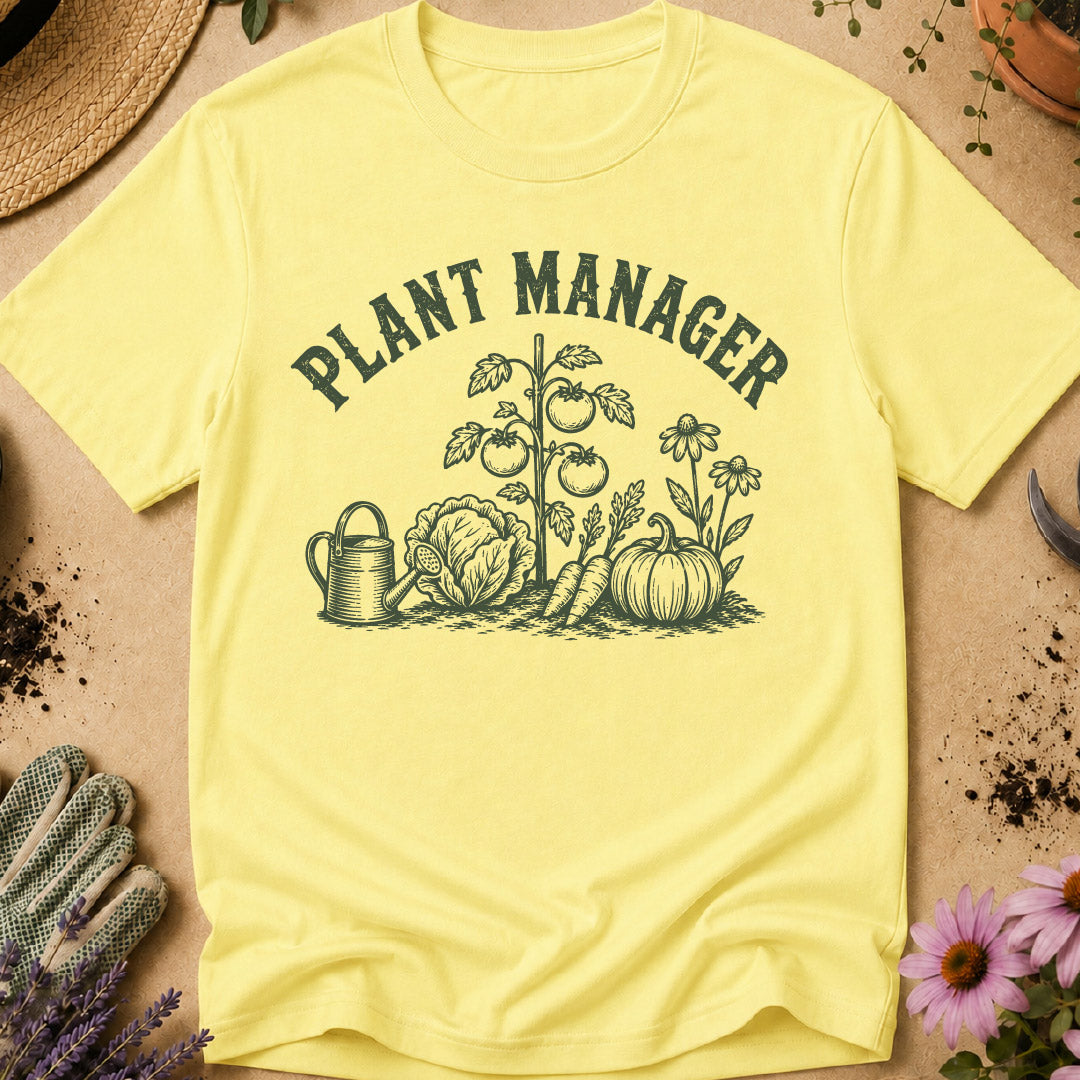 plant manager shirt, gardening shirt, gardener gift, funny gardening shirt, vegetable garden shirt, garden lover gift, backyard gardener, plant lover shirt, gardening gift, vegetable gardener