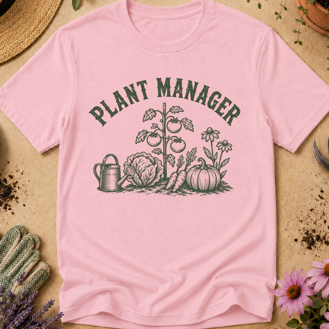 plant manager shirt, gardening shirt, gardener gift, funny gardening shirt, vegetable garden shirt, garden lover gift, backyard gardener, plant lover shirt, gardening gift, vegetable gardener