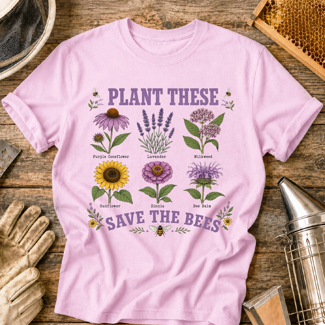 Plant These, Save the Bees T-Shirt