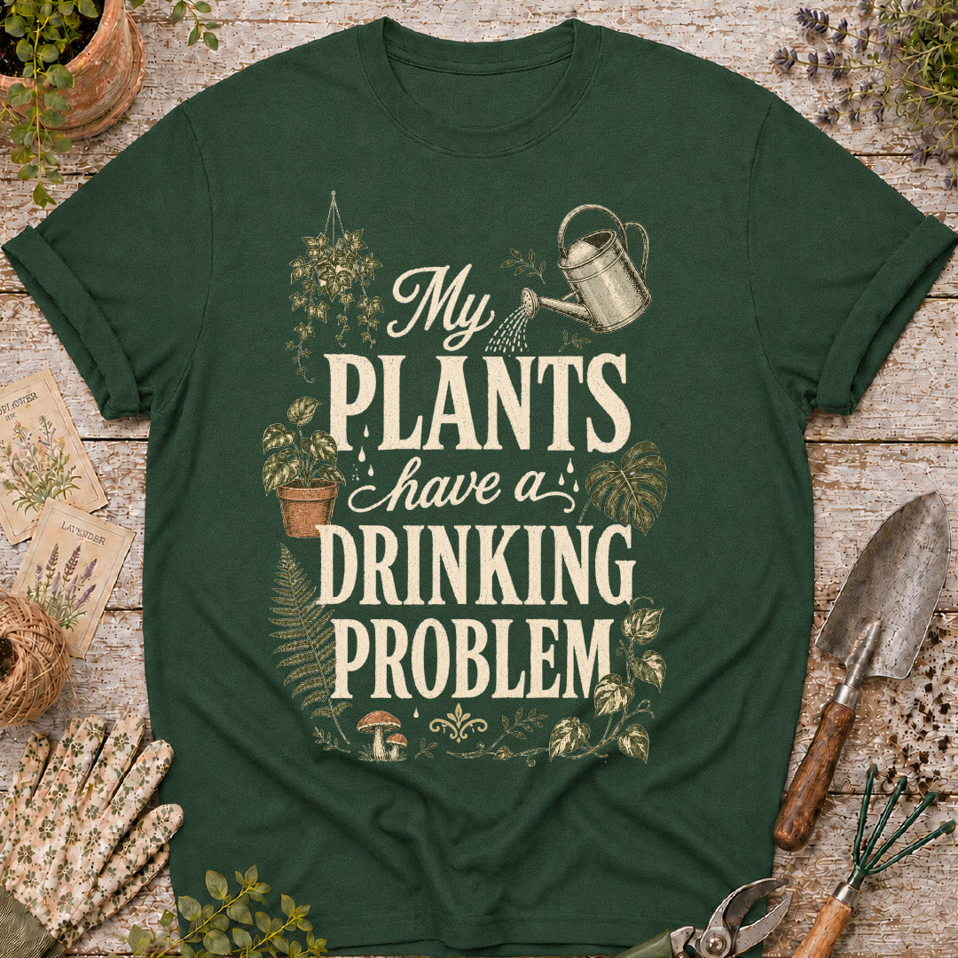 My Plants Have a Drinking Problem T-Shirt