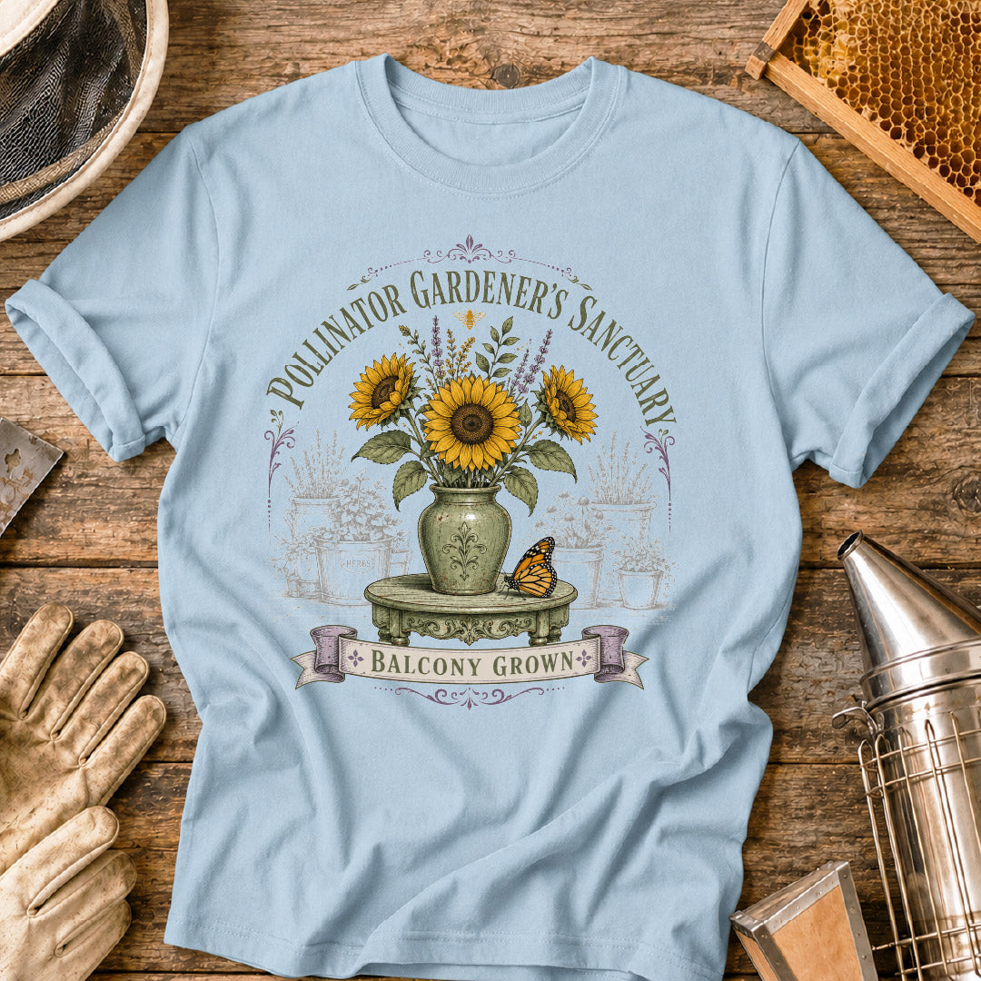 Pollinator Sanctuary - Balcony Grown T-Shirt